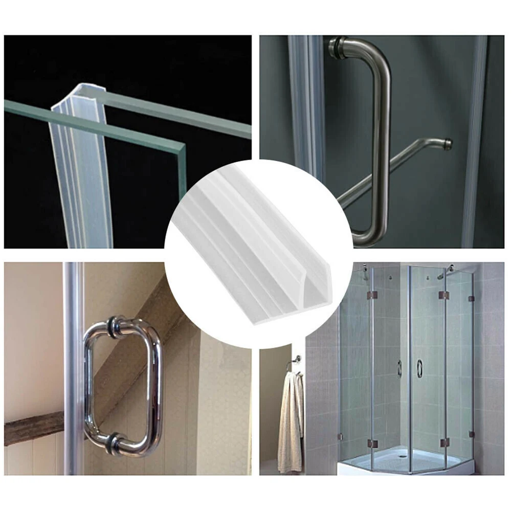 2m F Shape Bath Shower Screen Door Seal Strip For Glass 6mm Seal Gap Rubber Glazing Sealing Strip Window Weatherstrip
2m F Shape Bath Shower Screen Door Seal Strip For Glass 6mm Seal Gap Rubber Glazing Sealing Strip Window Weatherstrip