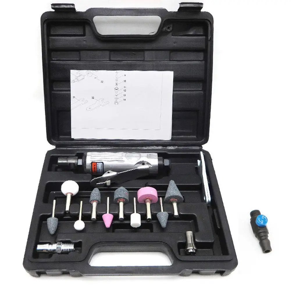 Automobile Engraving Grinder Machine Tire Repairing Rotary Equipment Power Polishing Pneumatic Tool Accessories Drilling Set
Automobile Engraving Grinder Machine Tire Repairing Rotary Equipment Power Polishing Pneumatic Tool Accessories Drilling Set