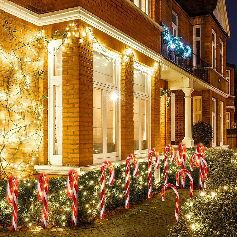 1 Drag 5 Solar Light Outdoor LED Christmas Cane Light Garden Decoration Waterproof Terrace Umbrella Path Light Lawn Fence Light
1 Drag 5 Solar Light Outdoor LED Christmas Cane Light Garden Decoration Waterproof Terrace Umbrella Path Light Lawn Fence Light