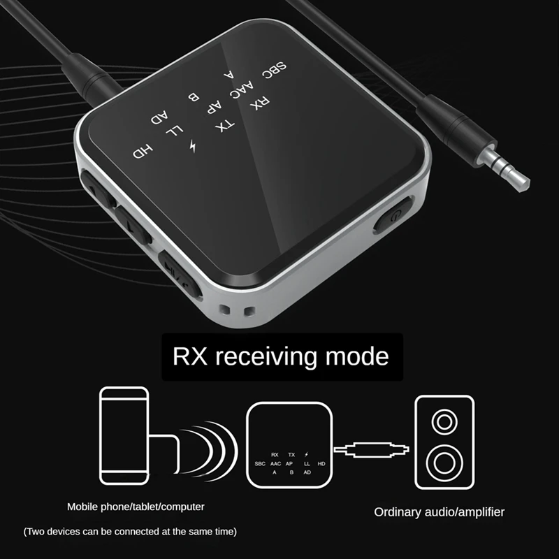 2 в 1 3,5 мм ТВ компьютер автомобильный аудио адаптер Bluetooth V5.2 RX + TX 250 мАч с аудиокабелем
2 в 1 3,5 мм ТВ компьютер автомобильный аудио адаптер Bluetooth V5.2 RX + TX 250 мАч с аудиокабелем