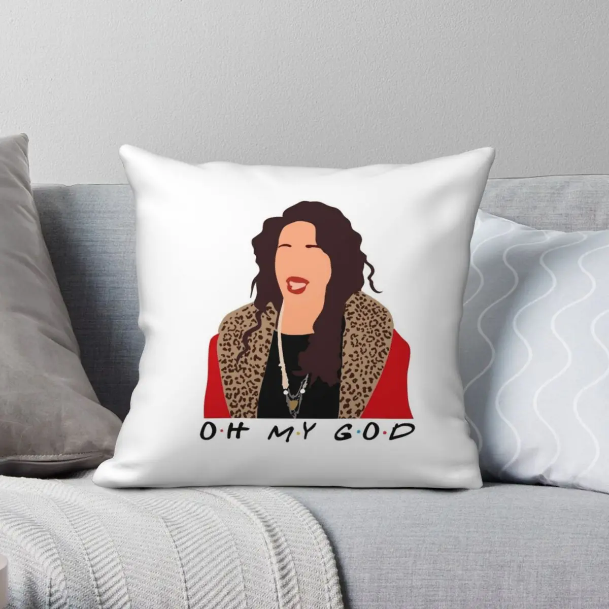 Janice Oh My God Square Pillowcase Polyester Linen Velvet Creative Zip Decor Sofa Cushion Cover
Janice Oh My God Square Pillowcase Polyester Linen Velvet Creative Zip Decor Sofa Cushion Cover