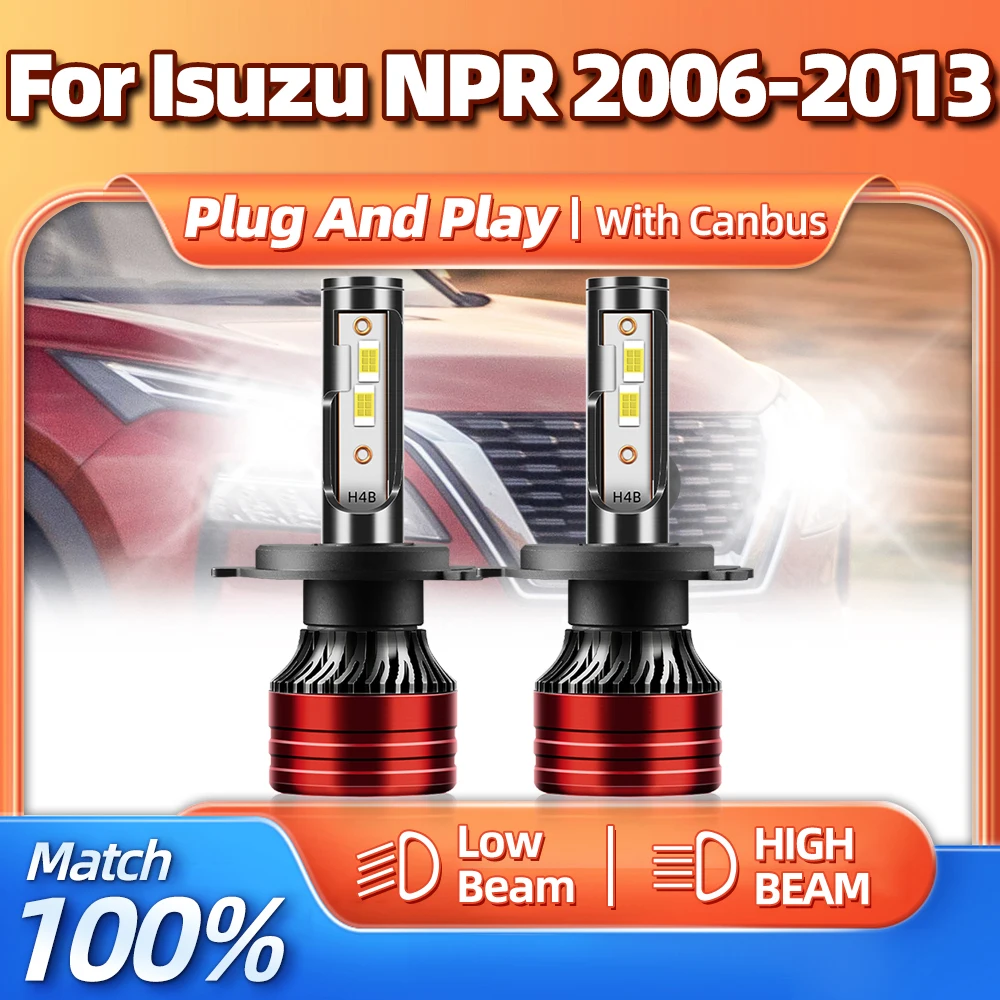 Canbus LED Headlight 120W 20000LM Auto Lamp 6000K Turbo Car Light 12V For Isuzu NPR 2006 2007 2008 2009 2010 2011 2012 2013
Canbus LED Headlight 120W 20000LM Auto Lamp 6000K Turbo Car Light 12V For Isuzu NPR 2006 2007 2008 2009 2010 2011 2012 2013