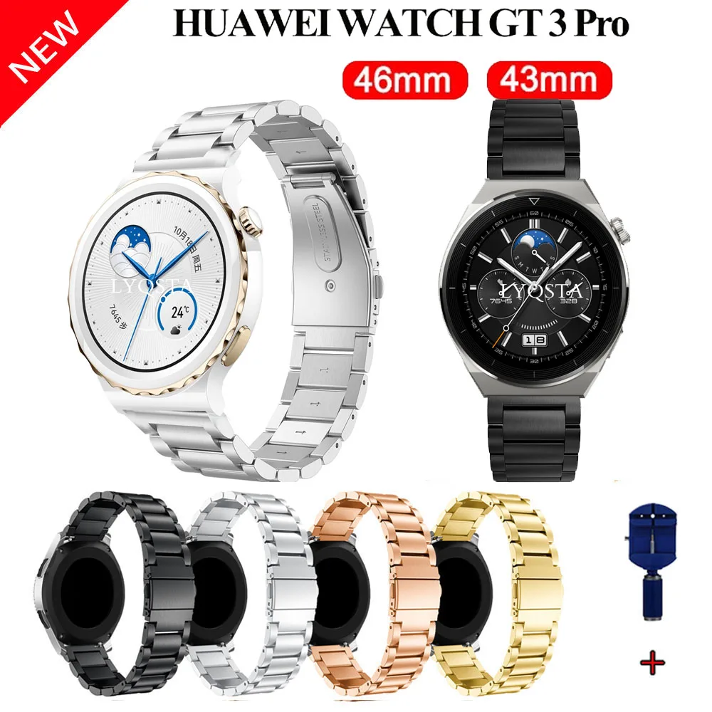 Ремешок из нержавеющей стали для Huawei Watch GT 3 Pro 43 мм 46 мм/GT3 GT2 46 мм 42 мм, браслет для аксессуаров GT 2 Pro, 20 мм 22 мм
Ремешок из нержавеющей стали для Huawei Watch GT 3 Pro 43 мм 46 мм/GT3 GT2 46 мм 42 мм, браслет для аксессуаров GT 2 Pro, 20 мм 22 мм