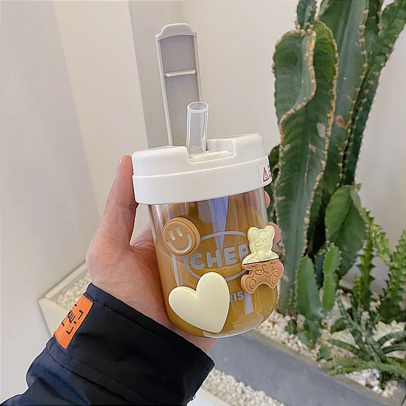 Portable Creative Bottle Ins Wind Ton Ton Cup Straw Cute Mini Compact Male And Female Students Plastic Water Cup Net Red Summer
Portable Creative Bottle Ins Wind Ton Ton Cup Straw Cute Mini Compact Male And Female Students Plastic Water Cup Net Red Summer