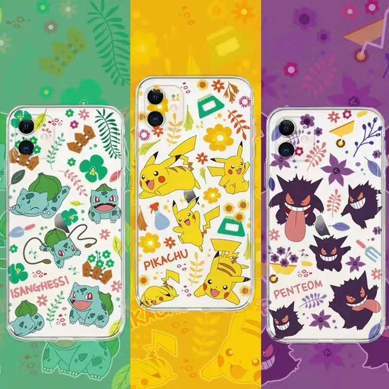 Pokemon Pikachu Phone Case For IPhone 11 12 Pro MAX 7 Plus XS XR XS Max 13 Pro 7 8 6S transparent phone c Hot Silicone Case Gift
Pokemon Pikachu Phone Case For IPhone 11 12 Pro MAX 7 Plus XS XR XS Max 13 Pro 7 8 6S transparent phone c Hot Silicone Case Gift