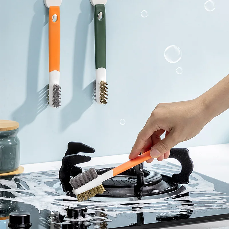 Gas Stove Cleaning Brush Multifunctional Kitchen Decontamination Tool Metal Fiber Brush Iron Copper Brush Washing Gadget
Gas Stove Cleaning Brush Multifunctional Kitchen Decontamination Tool Metal Fiber Brush Iron Copper Brush Washing Gadget