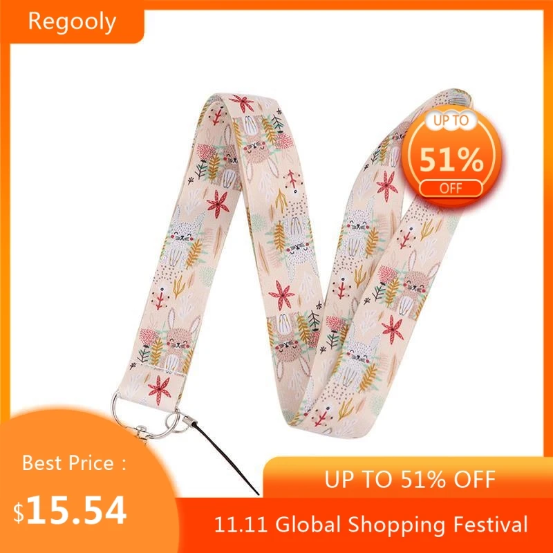 30pcs Lovely Grass Bunny Rabbit Lanyard Badge ID Mobile Phone Rope Key Lanyard Neck Straps Accessories webbings ribbons
30pcs Lovely Grass Bunny Rabbit Lanyard Badge ID Mobile Phone Rope Key Lanyard Neck Straps Accessories webbings ribbons