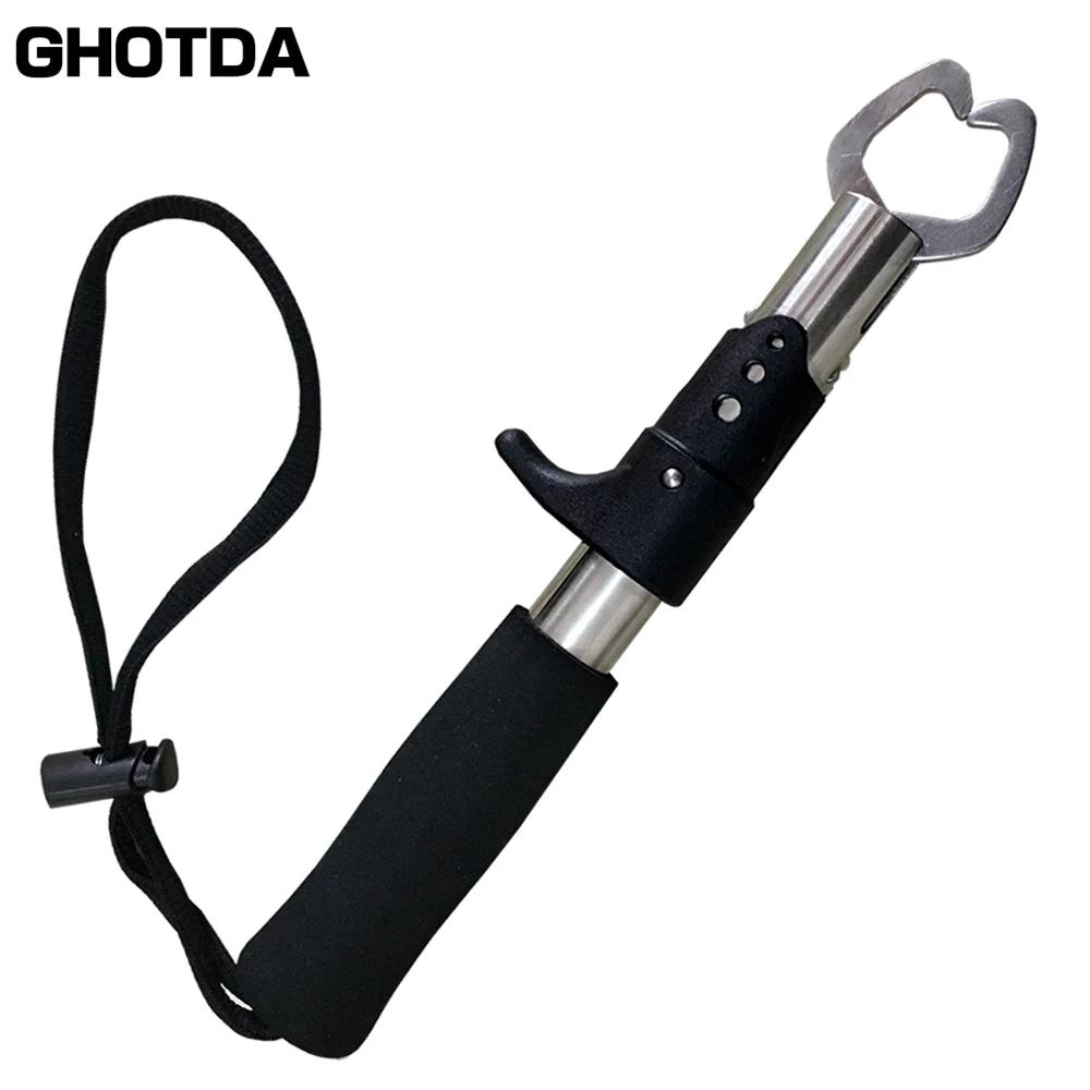 Fishing Gripper Portable Lightweight Fish Lip Gripper Non-slip Handle Fish Controller Clip Lip Control Tool
Fishing Gripper Portable Lightweight Fish Lip Gripper Non-slip Handle Fish Controller Clip Lip Control Tool