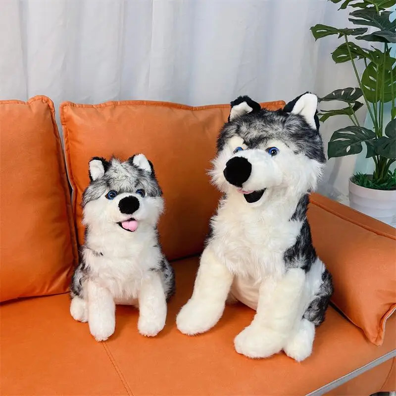 Cute simulation large sitting husky doll plush toy two husky dog doll pillow birthday gift
Cute simulation large sitting husky doll plush toy two husky dog doll pillow birthday gift