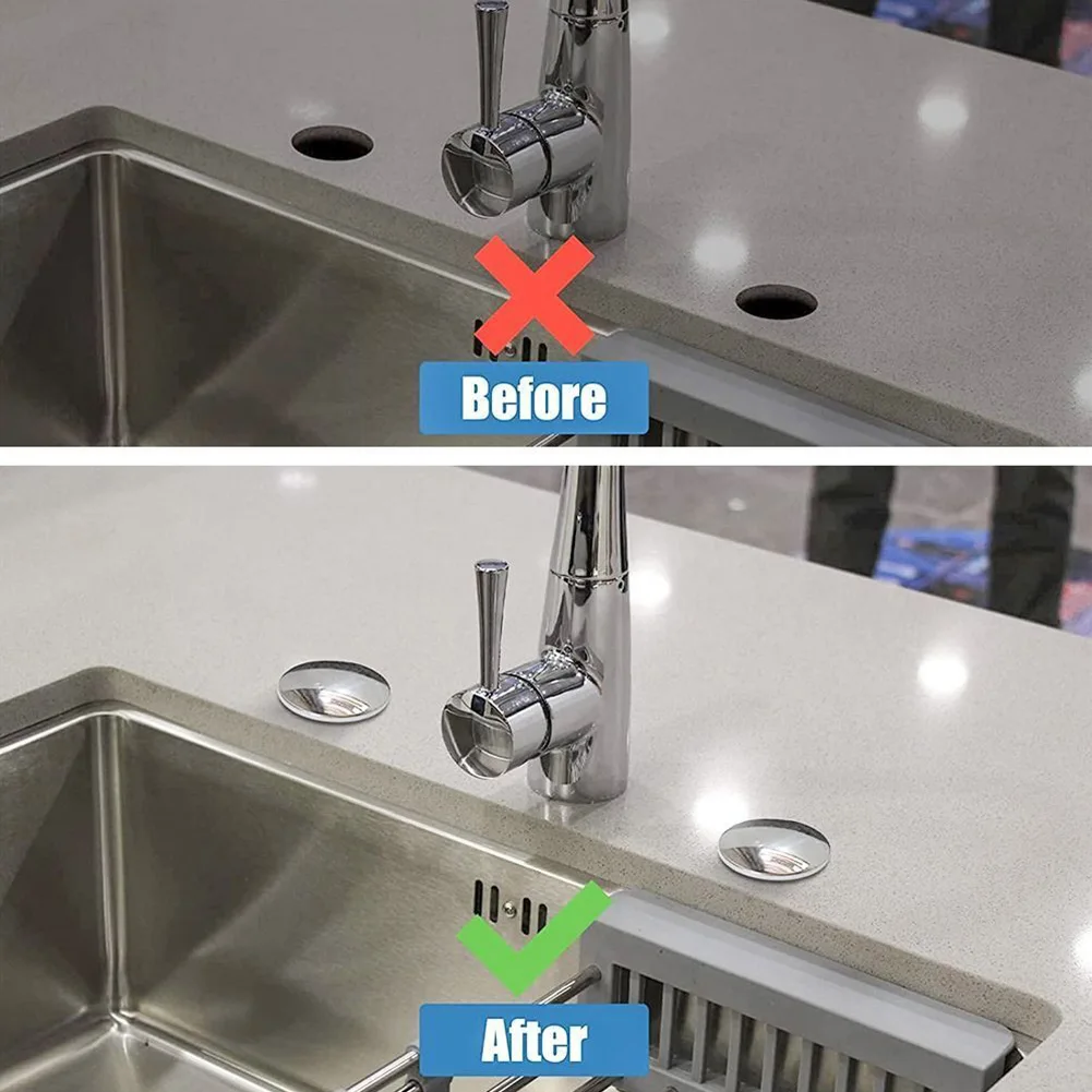 Sink Cover Sink Tap Covers Kitchen Supplies Tap Hole Stopper ABS Plastic Blanking Plug Cover Faucet Hole Cover
Sink Cover Sink Tap Covers Kitchen Supplies Tap Hole Stopper ABS Plastic Blanking Plug Cover Faucet Hole Cover