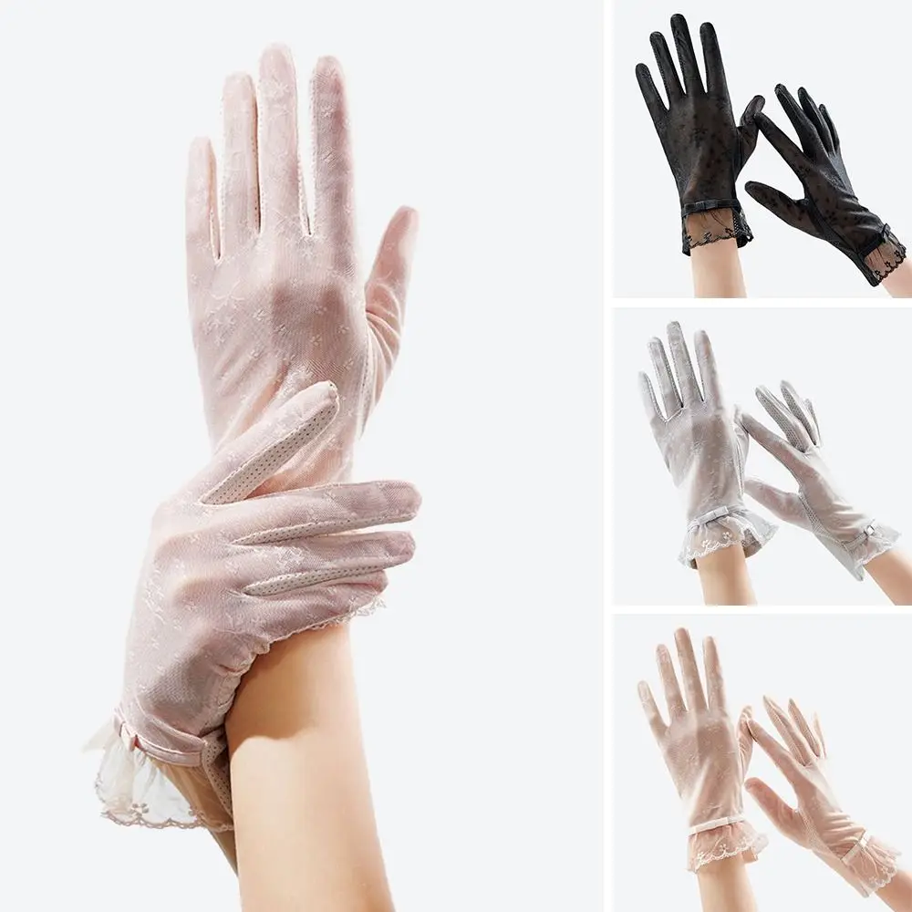 Summer Breathable UV Protection Non-slip Driving Gloves Sunscreen gloves Lace Gloves Touch Screen Gloves
Summer Breathable UV Protection Non-slip Driving Gloves Sunscreen gloves Lace Gloves Touch Screen Gloves