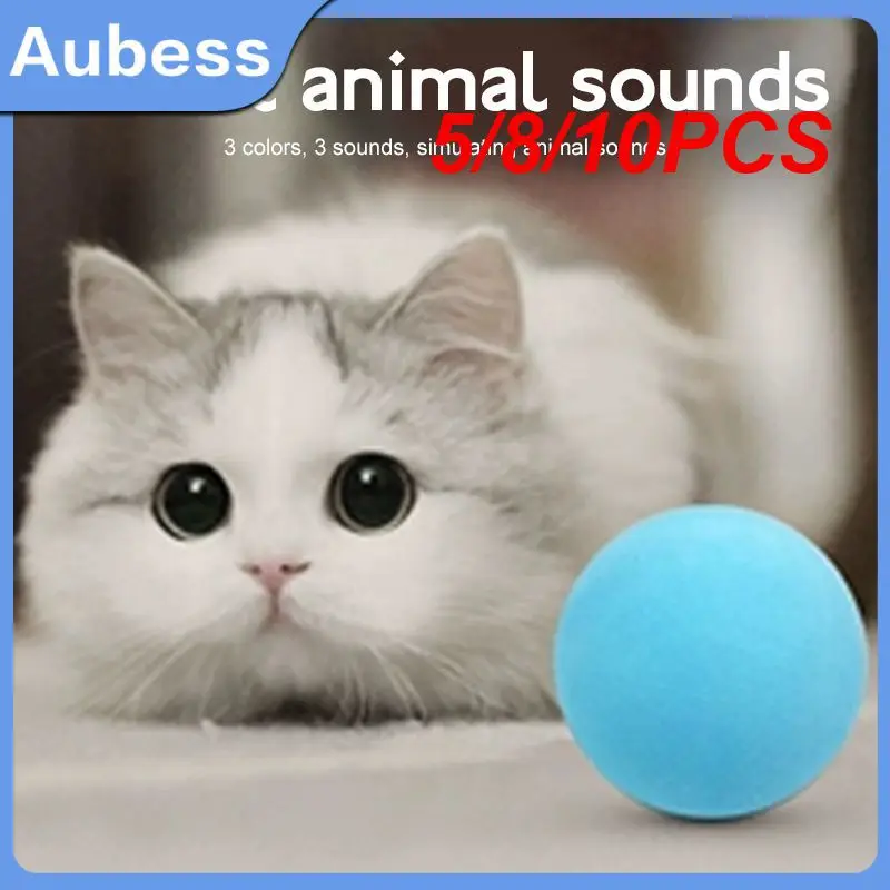 5/8/10PCS Simulate The Real Sound Of Animals Cat Teaser Stick Globular Chewing Ball With Catnip Grind Ones Teeth In Sleep
5/8/10PCS Simulate The Real Sound Of Animals Cat Teaser Stick Globular Chewing Ball With Catnip Grind Ones Teeth In Sleep