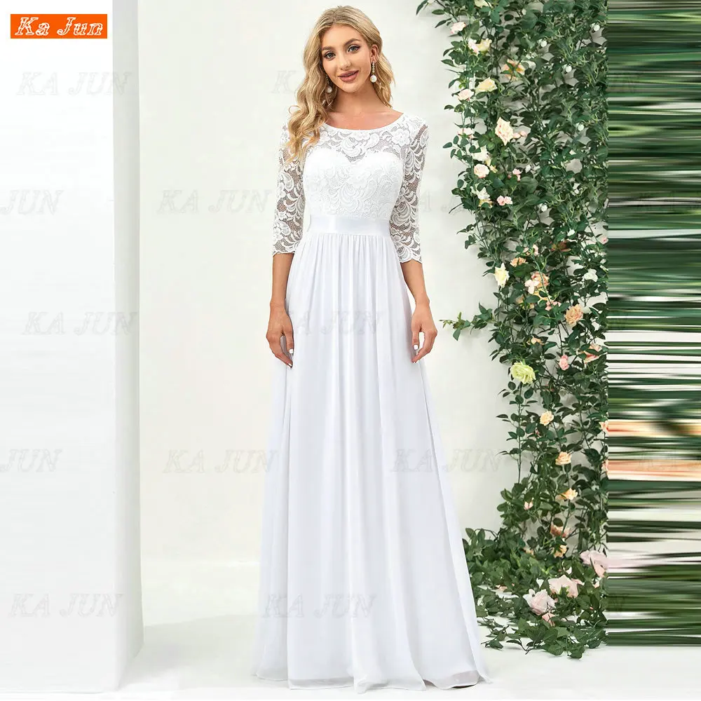 Three Quarter Sleeves Bride Gowns Vestido De Noiva 2022 Wedding Dress for Women Backless A-Line Plus Size Bridal Tulle Mariage
Three Quarter Sleeves Bride Gowns Vestido De Noiva 2022 Wedding Dress for Women Backless A-Line Plus Size Bridal Tulle Mariage