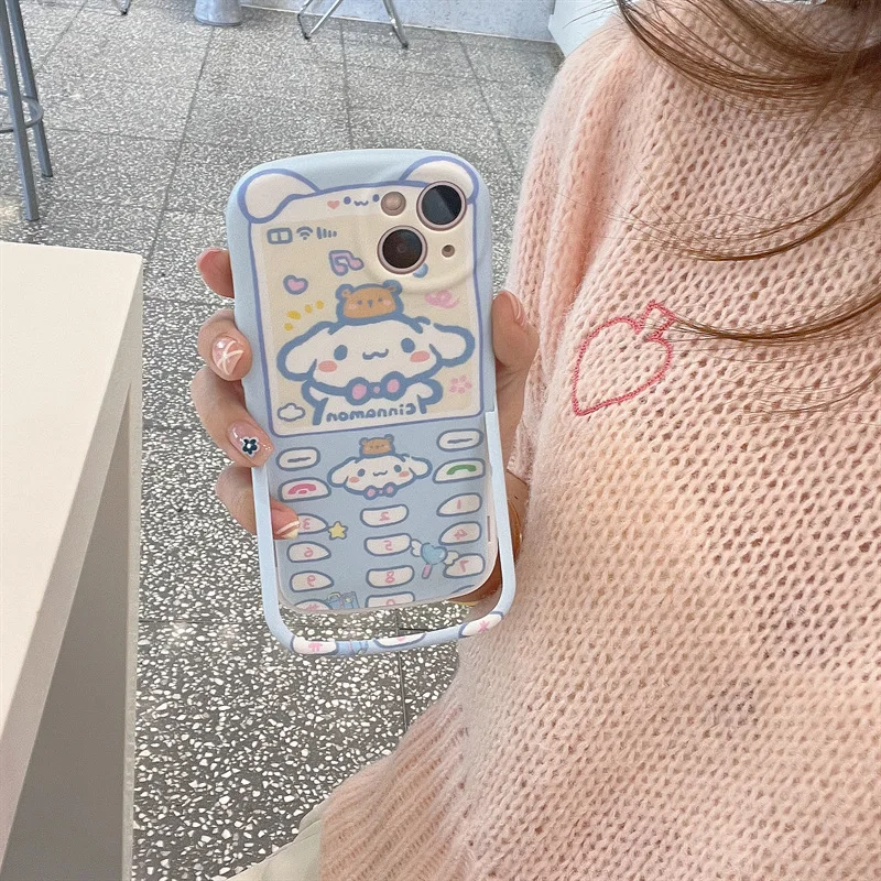 Милый чехол для телефона Sanrio Cinnamoroll аксессуары милый аниме Iphone 11 12 13Promax Xsmax держатель с синим медведем подарок для девочек
Милый чехол для телефона Sanrio Cinnamoroll аксессуары милый аниме Iphone 11 12 13Promax Xsmax держатель с синим медведем подарок для девочек