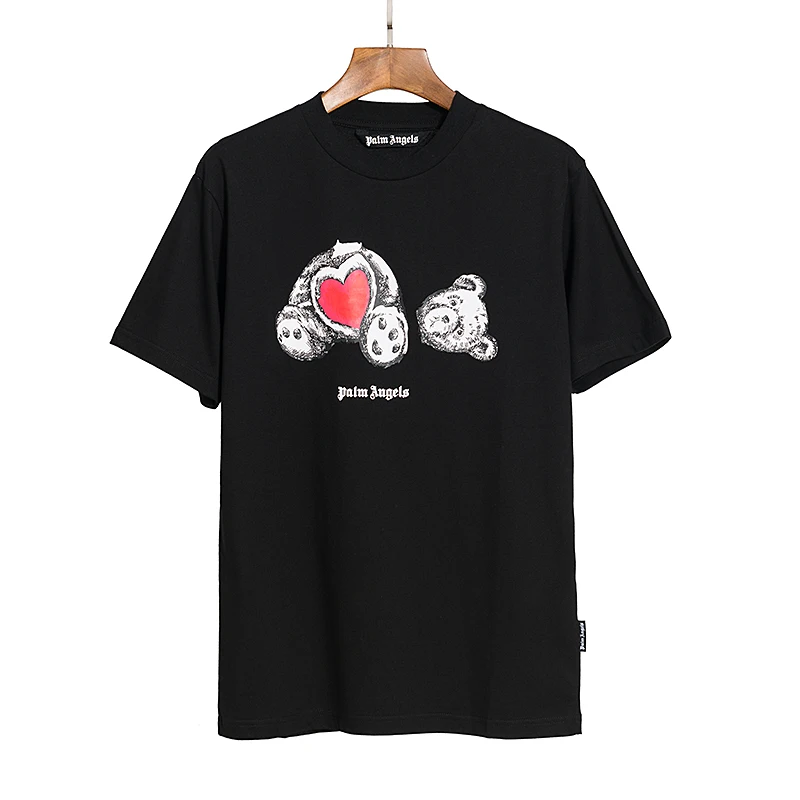 Palm Angels Cotton Love Little Bear Women's T-Shirt Short Sleeve Letters Logo T Shirts Men Streetwear Hip Hop Pullover Top Tees
Palm Angels Cotton Love Little Bear Women's T-Shirt Short Sleeve Letters Logo T Shirts Men Streetwear Hip Hop Pullover Top Tees