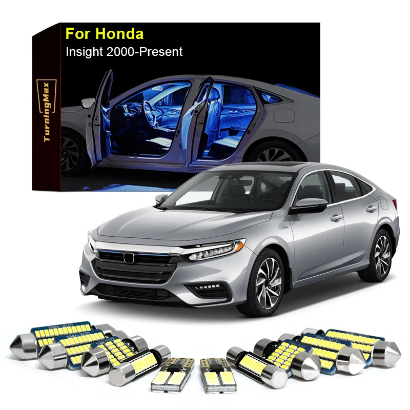 Canbus Interior Lighting LED Bulbs Kit Package For Honda Insight 2000-Now Reading Dome Trunk Lights Indoor Lamps Car Accessories
Canbus Interior Lighting LED Bulbs Kit Package For Honda Insight 2000-Now Reading Dome Trunk Lights Indoor Lamps Car Accessories