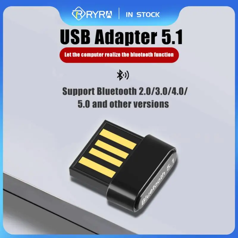 RYRA Mini Wireless Audio Transmitter Receiver Adapter For Car TV Earphone Speaker Aux Bluetooth 5.1 Driver-Free For PC Windows
RYRA Mini Wireless Audio Transmitter Receiver Adapter For Car TV Earphone Speaker Aux Bluetooth 5.1 Driver-Free For PC Windows