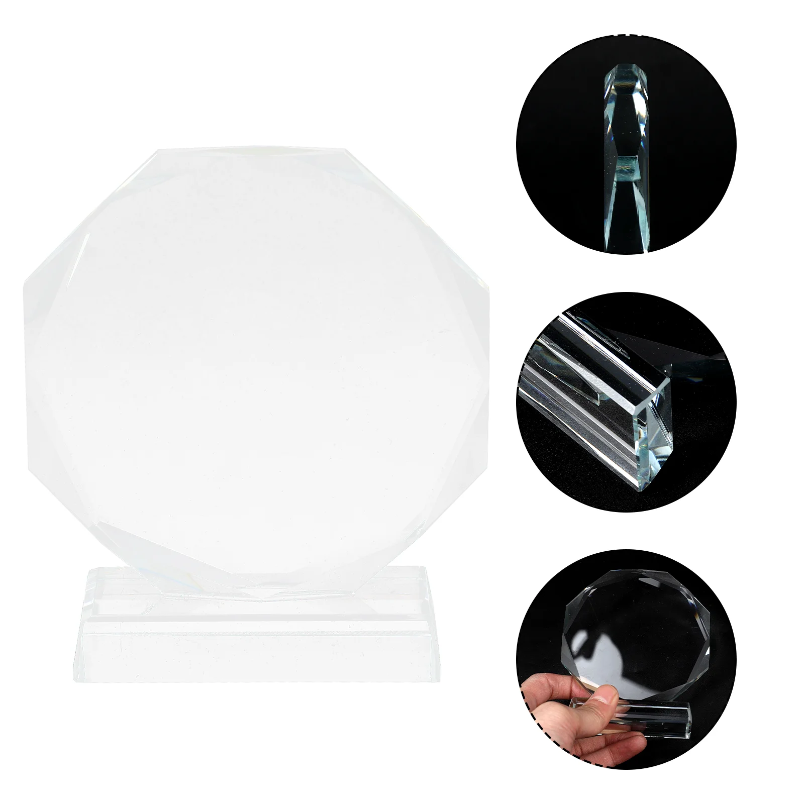 Tablescape Decor Blank Crystal Trophy Transparent Prize Decorative Desktop Simple Adults Child
Tablescape Decor Blank Crystal Trophy Transparent Prize Decorative Desktop Simple Adults Child