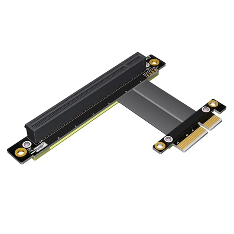 Кабель адаптера карты памяти PCI-E PCI Express 16X-4X плоский кабель-удлинитель Express 90 градусов на 180 Degree-0.1M
Кабель адаптера карты памяти PCI-E PCI Express 16X-4X плоский кабель-удлинитель Express 90 градусов на 180 Degree-0.1M