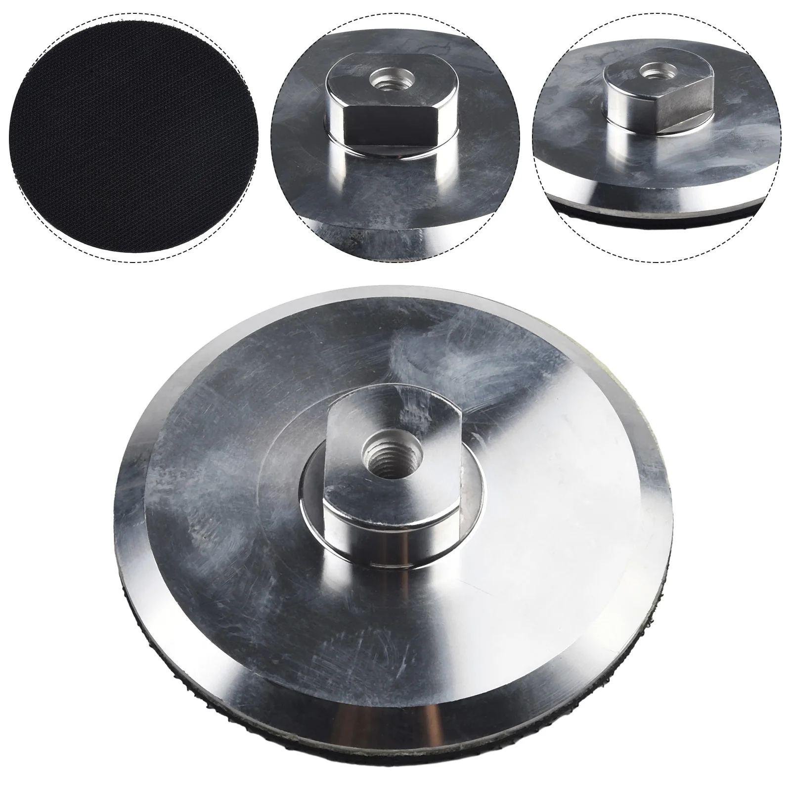 1PC Polishing Pad Thicken Backer Pad Diamond Polishing Aluminum Backing Holder M14 M10 M16 Thread Backplate For Polisher Grinder
1PC Polishing Pad Thicken Backer Pad Diamond Polishing Aluminum Backing Holder M14 M10 M16 Thread Backplate For Polisher Grinder