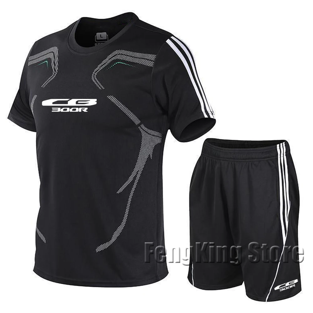 FOR CB 300R new short sleeved men's T-shirt breathable loose fitting sportswear summer with logo
FOR CB 300R new short sleeved men's T-shirt breathable loose fitting sportswear summer with logo