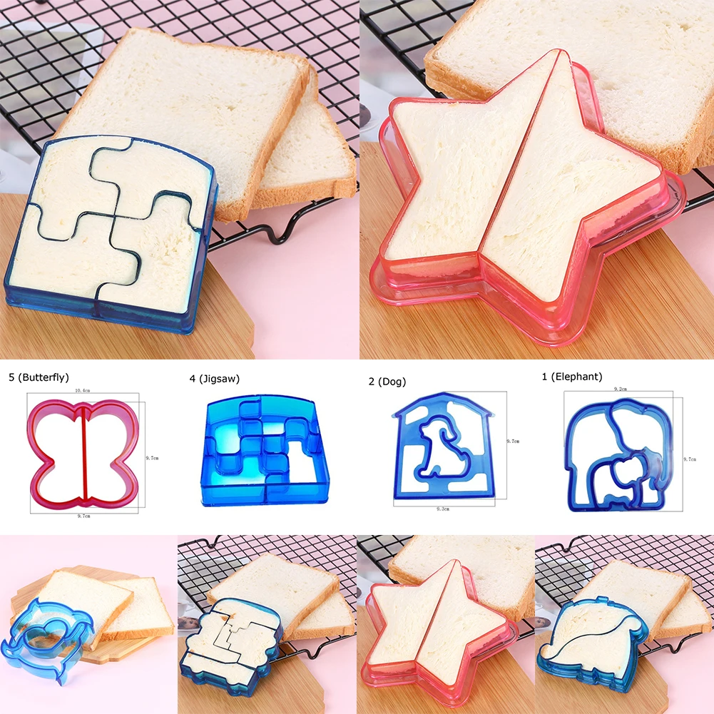 Lunch DIY Baking Maker Mold Sandwiches Cutters Food Cutting Die Bread Mold For Kids Bento Lunch Toast Cookie Bread Presses Set
Lunch DIY Baking Maker Mold Sandwiches Cutters Food Cutting Die Bread Mold For Kids Bento Lunch Toast Cookie Bread Presses Set