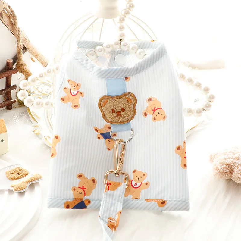 Kawaii бант полоса упряжка Одежда для собак мультфильм Медведь Тяговая Пряжка Одежда для маленьких собак кошек корейская мода весна лето изде...
Kawaii бант полоса упряжка Одежда для собак мультфильм Медведь Тяговая Пряжка Одежда для маленьких собак кошек корейская мода весна лето изде...