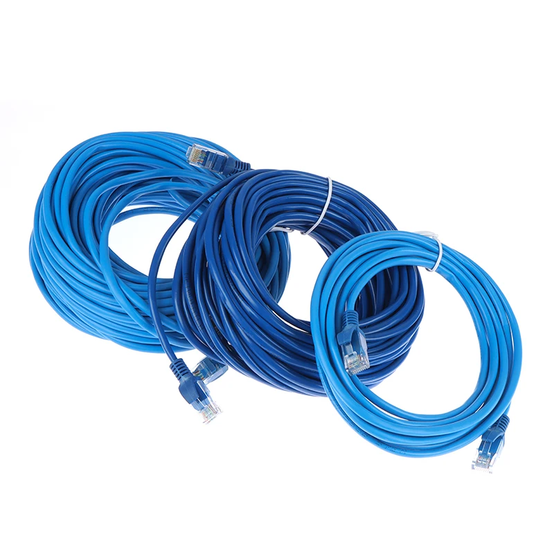 Ethernet Cable High Speed Cat5e RJ45 Network LAN Cable Patch Cord 5 to 30m Ethernet Cable Network Cable for Laptop Routers
Ethernet Cable High Speed Cat5e RJ45 Network LAN Cable Patch Cord 5 to 30m Ethernet Cable Network Cable for Laptop Routers