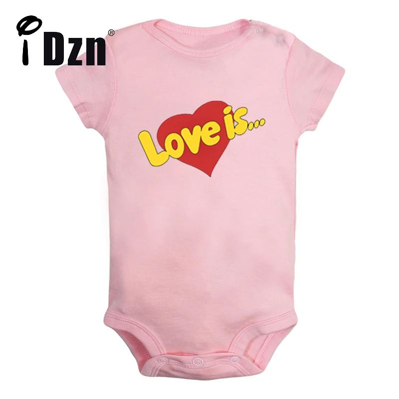 Новый милый детский комбинезон iDzn с забавным принтом Love is Heart, боди для мальчиков и девочек, комбинезон с короткими рукавами для младенцев, детская мягкая одежда
Новый милый детский комбинезон iDzn с забавным принтом Love is Heart, боди для мальчиков и девочек, комбинезон с короткими рукавами для младенцев, детская мягкая одежда
