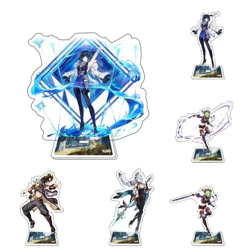 Anime Genshin Impact Ye Lan Kuki Shinobu Stand Acrylic Figure Arataki Itto Model Plate Desk Decor Toy Gift Fan Collection Prop
Anime Genshin Impact Ye Lan Kuki Shinobu Stand Acrylic Figure Arataki Itto Model Plate Desk Decor Toy Gift Fan Collection Prop