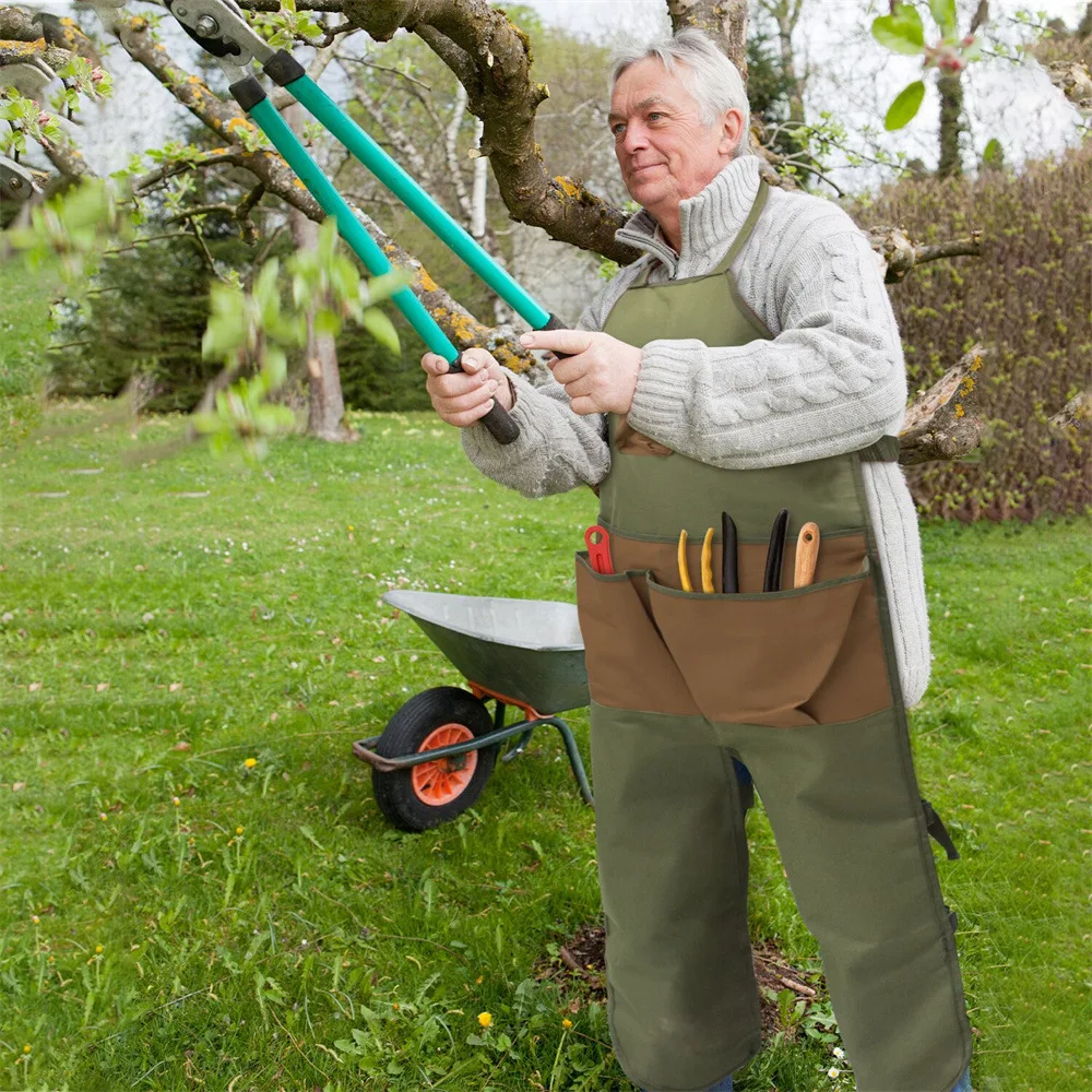 Hot-Selling Products Garden Gardening Pruning Multi-Pocket Oxford Cloth Color Matching Extended Version Garden Leggings Apron
Hot-Selling Products Garden Gardening Pruning Multi-Pocket Oxford Cloth Color Matching Extended Version Garden Leggings Apron