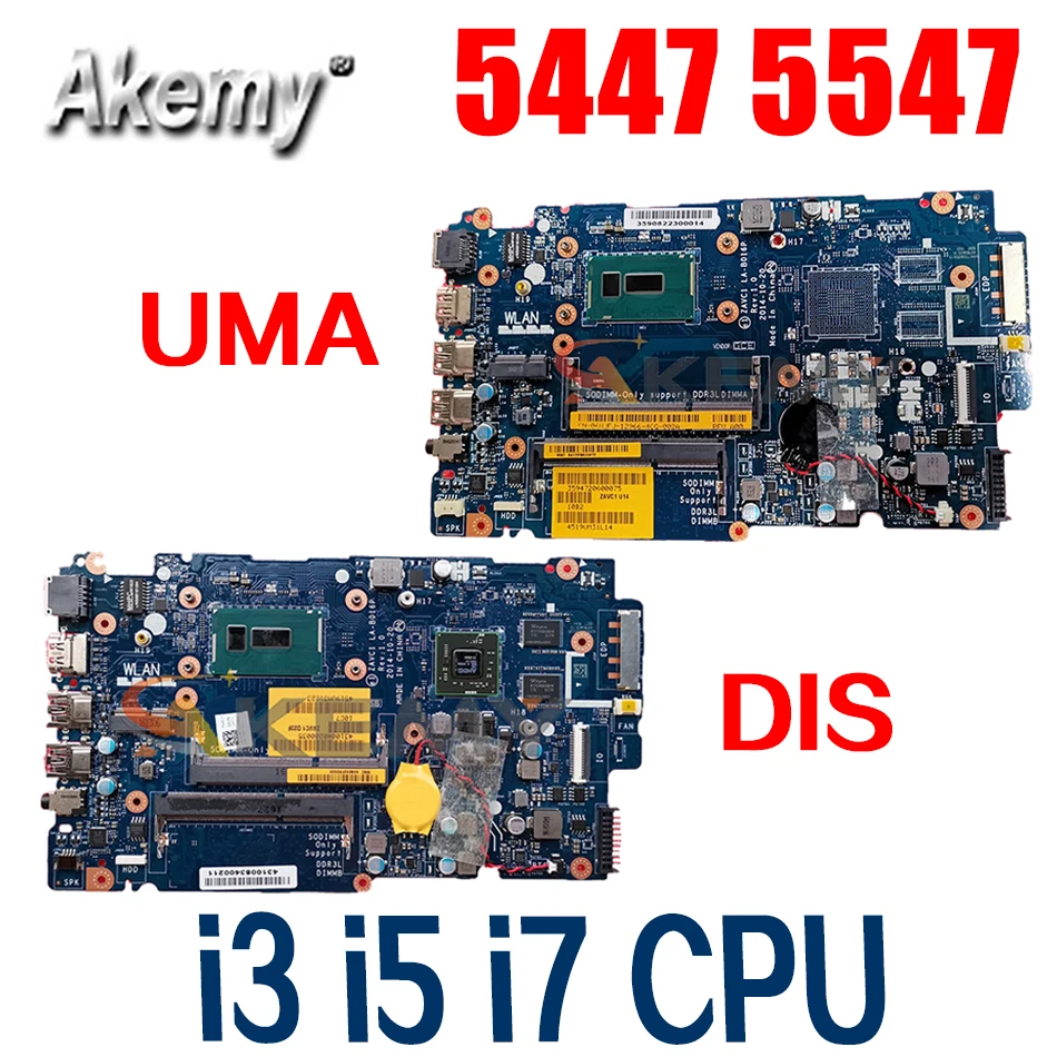 Семейная материнская плата для ноутбука Dell Inspiron 5447 5547 5548 5442 5543 5542 с процессором i3 i5 i7 UMA или DIS DDR3L
Семейная материнская плата для ноутбука Dell Inspiron 5447 5547 5548 5442 5543 5542 с процессором i3 i5 i7 UMA или DIS DDR3L