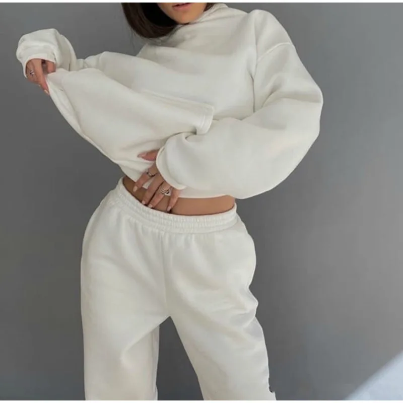 Women Spring Solid Two Piece Set Hooded Pullover Long Sleeve Sweatshirts Long Pants Sets Casual Hoodies Sets Women Clothes 2022
Women Spring Solid Two Piece Set Hooded Pullover Long Sleeve Sweatshirts Long Pants Sets Casual Hoodies Sets Women Clothes 2022