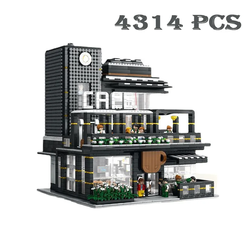 City Street View Creative Corner Coffee Cafe Architecture Model Building Blocks DIY Assembe Bricks Toys Gifts Friends Adults Kid
City Street View Creative Corner Coffee Cafe Architecture Model Building Blocks DIY Assembe Bricks Toys Gifts Friends Adults Kid