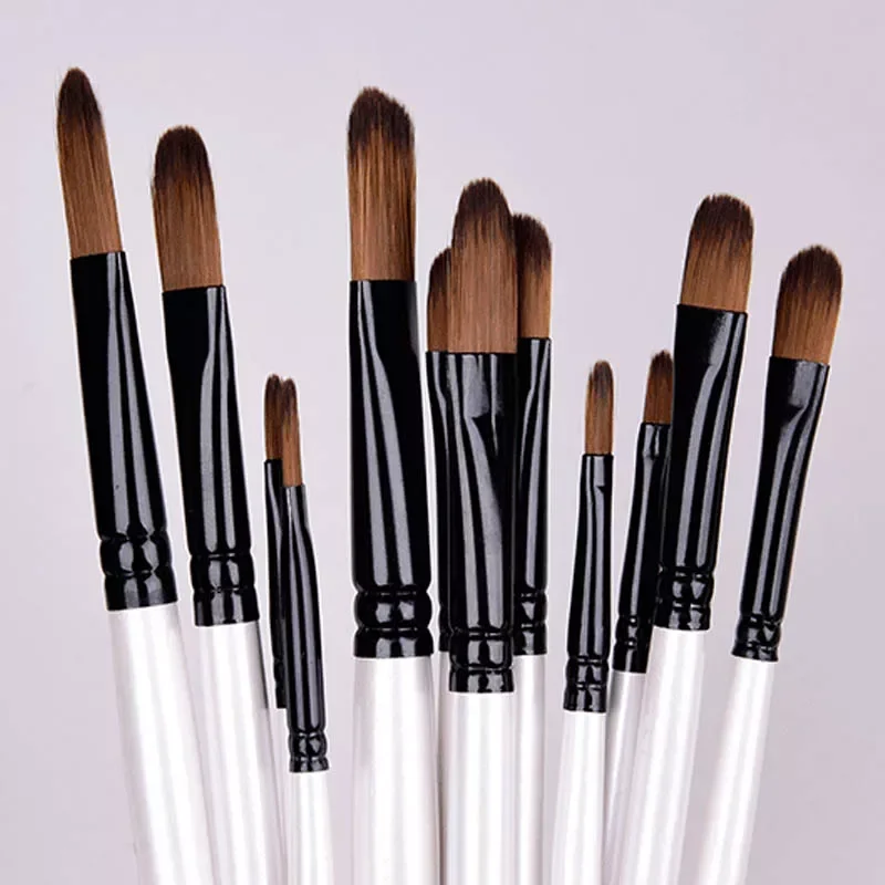 Oil Painting Brushes Patchwork Color Multi-function Portable Drawing Art Supplies Wooden Handle Artist Paint Brush
Oil Painting Brushes Patchwork Color Multi-function Portable Drawing Art Supplies Wooden Handle Artist Paint Brush