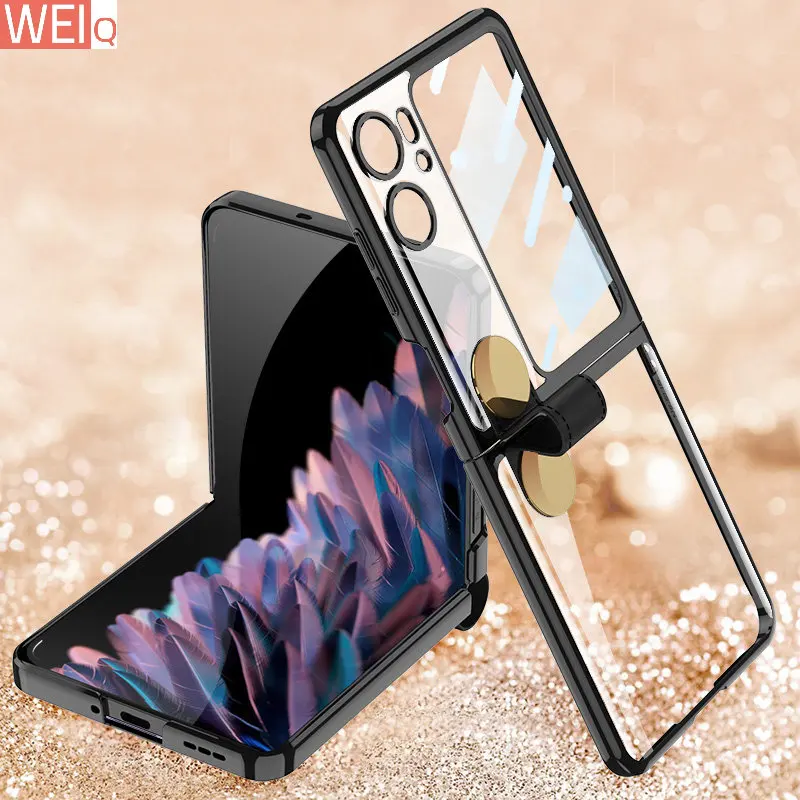 Гальваническая Прозрачная Жесткая фоторамка для OPPO Find N2 флип-телефон с защитной пластиковой рамкой для OPPO Find N2 флип-телефон
Гальваническая Прозрачная Жесткая фоторамка для OPPO Find N2 флип-телефон с защитной пластиковой рамкой для OPPO Find N2 флип-телефон