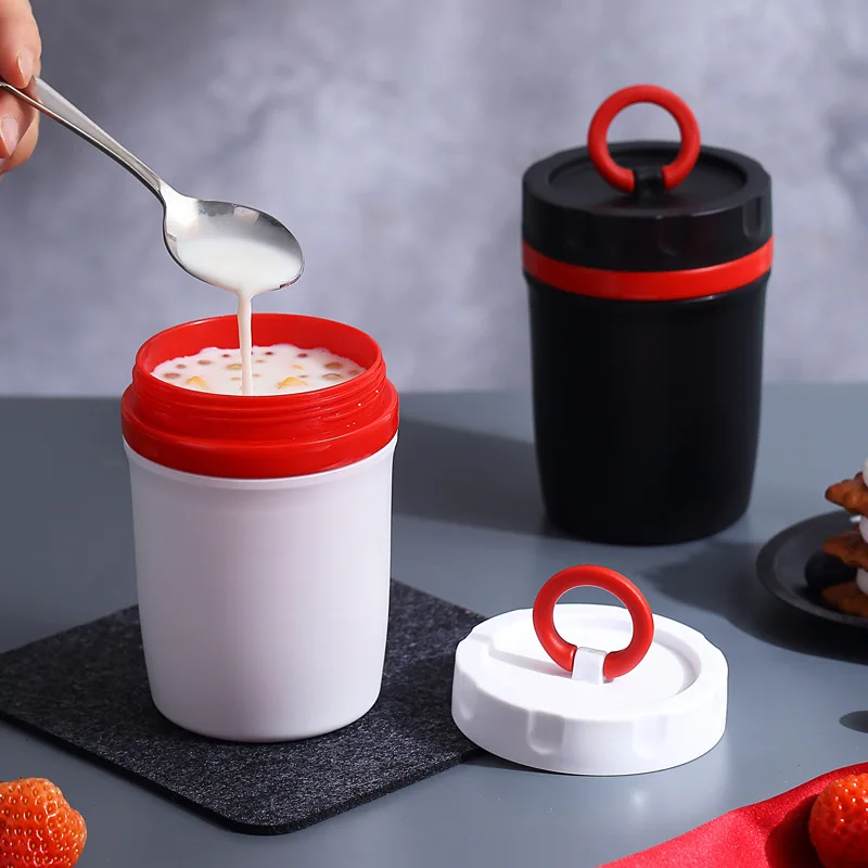 Insulated Breakfast Cup Double-layer Vacuum Soup Cup Portable Sturdy Durable Multifunctional Microwave Oven Heated
Insulated Breakfast Cup Double-layer Vacuum Soup Cup Portable Sturdy Durable Multifunctional Microwave Oven Heated