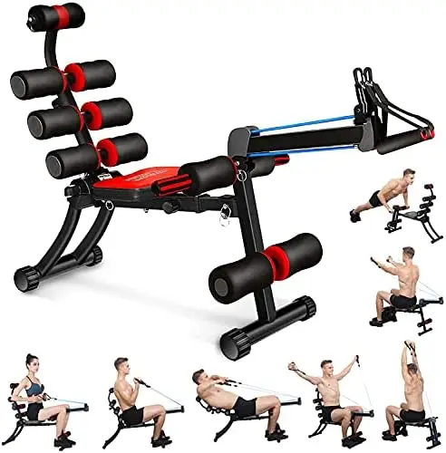in 1 Wonder Master & Abdominal Workout Equipment, Foldable & Adjustable Rowing Machine, Strength Training& Abdomin Gymnastics
in 1 Wonder Master & Abdominal Workout Equipment, Foldable & Adjustable Rowing Machine, Strength Training& Abdomin Gymnastics