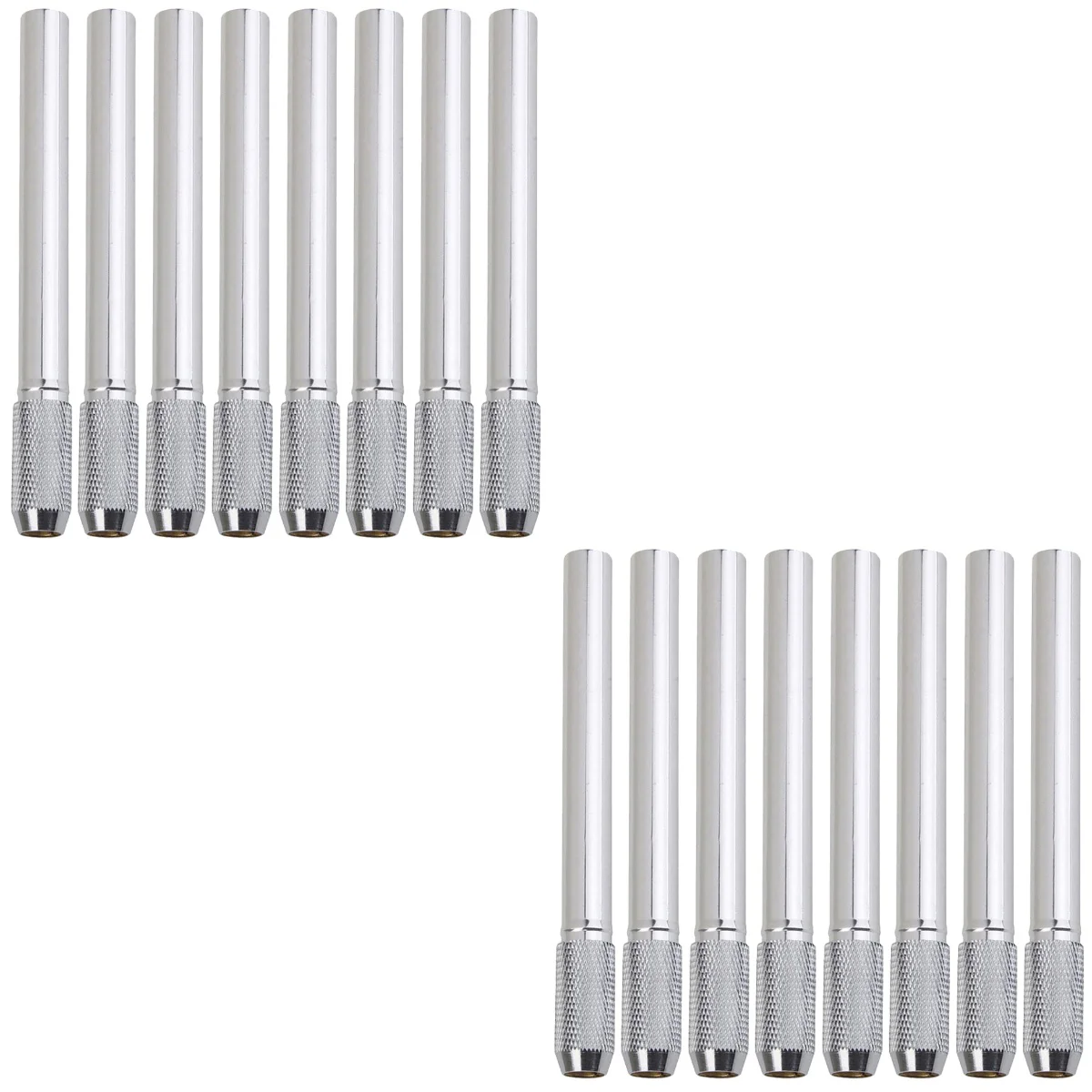 16 Pcs Stainless Steel Extenders Crayon Extenders Multi-use Pen Extenders for Students
16 Pcs Stainless Steel Extenders Crayon Extenders Multi-use Pen Extenders for Students