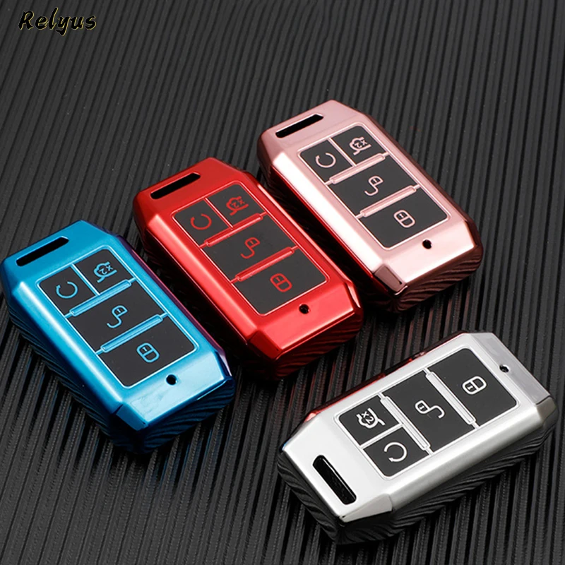 Fashion TPU Soft Remote Car Key Case Cover For Byd C 4 Buttons Keyless Holder Protective Styling Keyring Auto Accessories
Fashion TPU Soft Remote Car Key Case Cover For Byd C 4 Buttons Keyless Holder Protective Styling Keyring Auto Accessories