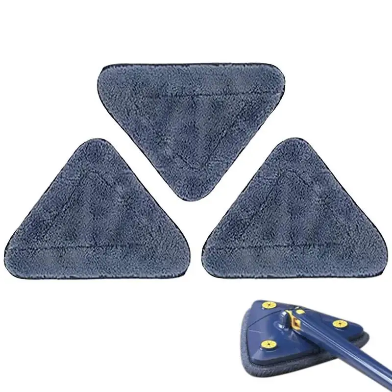 Microfiber Replacement Mop Pads Triangle Microfiber Heads For Wet Dry Dust Mop Reusable Spin Mop Pads For Home Hardwood Floor
Microfiber Replacement Mop Pads Triangle Microfiber Heads For Wet Dry Dust Mop Reusable Spin Mop Pads For Home Hardwood Floor