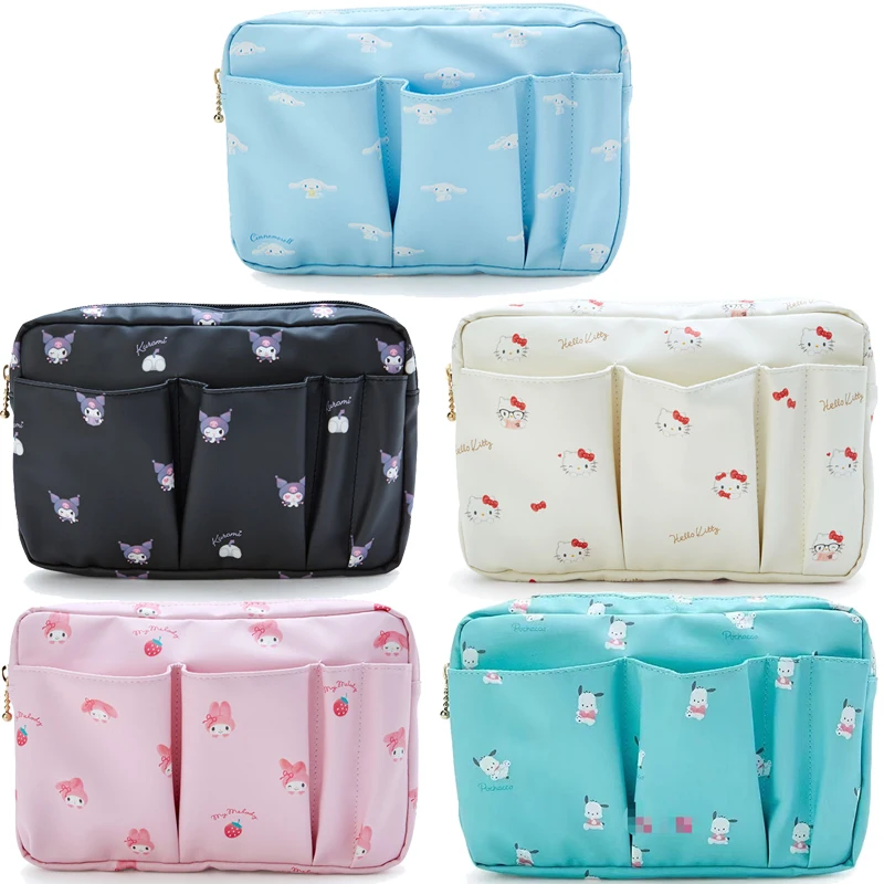 Anime Kawaii Cinnamoroll Kuromi HelloKittys My Melody Little Twin Star Sanrios Cosmetic Bag Cartoon Cute Document Storage Bags
Anime Kawaii Cinnamoroll Kuromi HelloKittys My Melody Little Twin Star Sanrios Cosmetic Bag Cartoon Cute Document Storage Bags