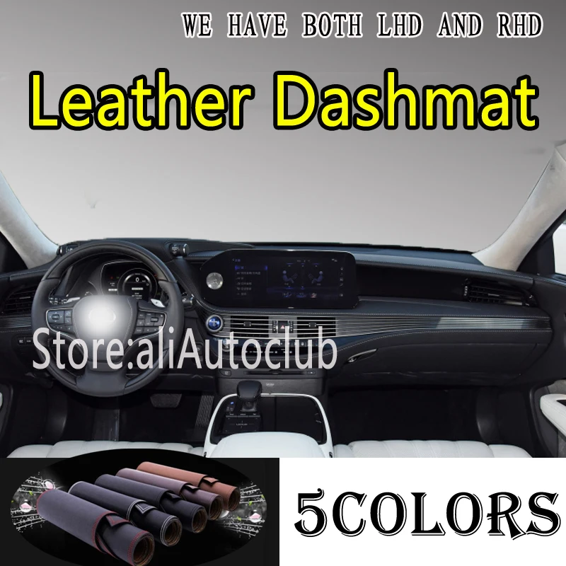 Pu Leather Dashmat Suede Dashboard Cover Pad Dash Mat Carpet Car Styling Accessories for Lexus Ls Ls500f Ls500h 500 2018 - 2022
Pu Leather Dashmat Suede Dashboard Cover Pad Dash Mat Carpet Car Styling Accessories for Lexus Ls Ls500f Ls500h 500 2018 - 2022