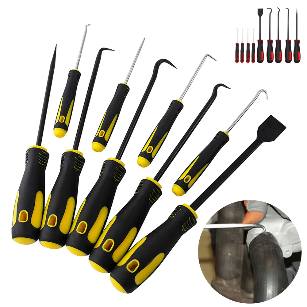 9Pcs Automotive Electronic Hand Tools Precision Hooks Puller Remover Hook and Pick Set for Oil Seal or O-rings Removal Tool
9Pcs Automotive Electronic Hand Tools Precision Hooks Puller Remover Hook and Pick Set for Oil Seal or O-rings Removal Tool