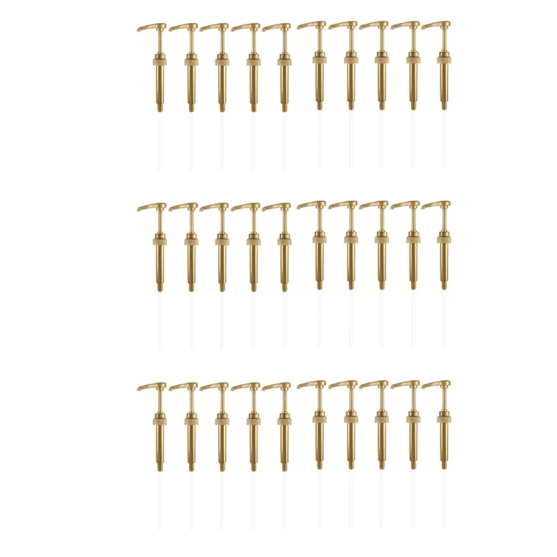 30 Pcs Coffee Milk Tea Dispenser Syrup Pump Gold Liquid Dispenser For Torani Syrup 8Ml Juice Bottle Dispenser Pump
30 Pcs Coffee Milk Tea Dispenser Syrup Pump Gold Liquid Dispenser For Torani Syrup 8Ml Juice Bottle Dispenser Pump