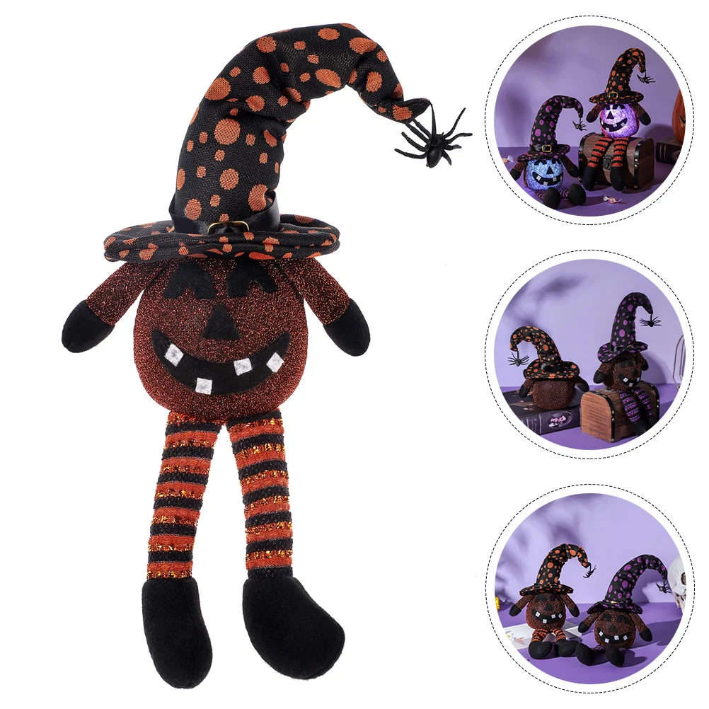 Украшение в виде тыквы ведьмы, украшение вечерние, светящийся декор, праздничный подарок, декор для украшения 
Украшение в виде тыквы ведьмы, украшение вечерние, светящийся декор, праздничный подарок, декор для украшения