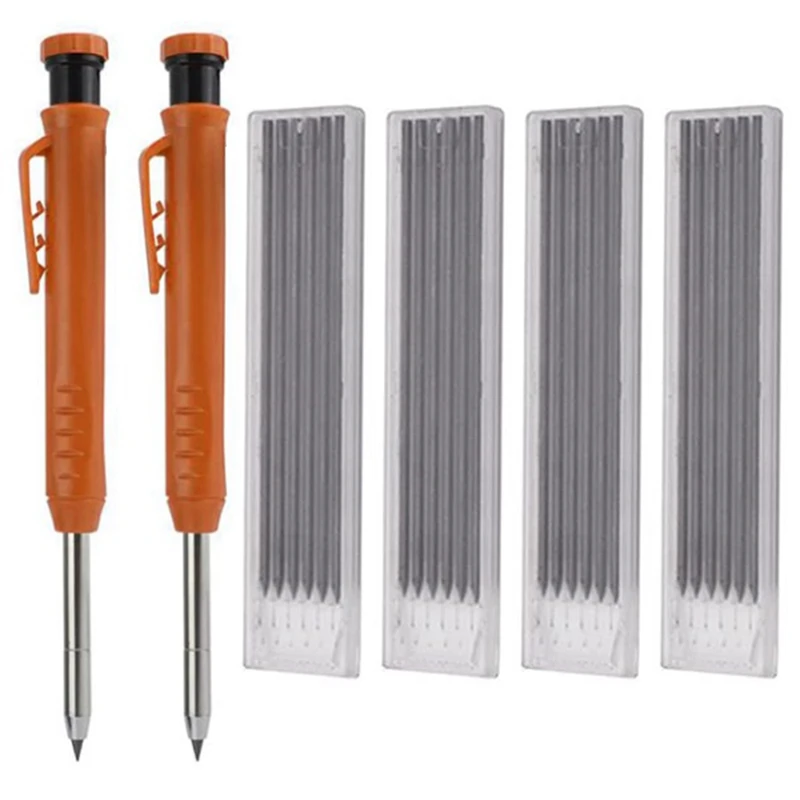 Carpenter Pencils, Construction Pencils With Sharpener And Leads Mechanical Pencils, Pencils For Drawing, Scriber
Carpenter Pencils, Construction Pencils With Sharpener And Leads Mechanical Pencils, Pencils For Drawing, Scriber