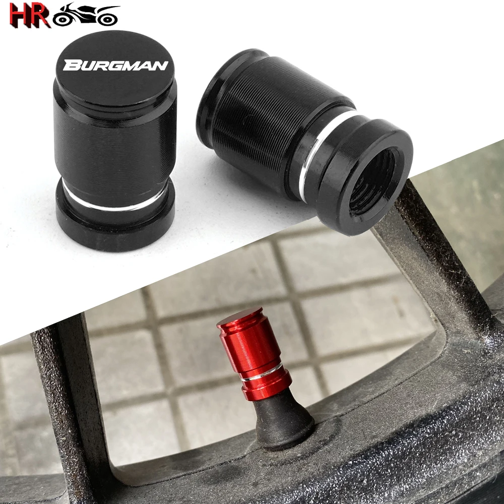 For Suzuki BURGMAN 650 400 125 200 250 AN650 AN400 AN125 AN200 Motorcycle CNC Accessories Wheel Tire Valve Stem Caps Covers Plug 
For Suzuki BURGMAN 650 400 125 200 250 AN650 AN400 AN125 AN200 Motorcycle CNC Accessories Wheel Tire Valve Stem Caps Covers Plug