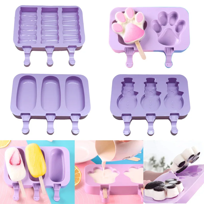 Silicone Mold Silicone Ice Cream Mold Popsicle Molds DIY Ice Cream Mould Ice Pop Maker Mould Ice Tray
Silicone Mold Silicone Ice Cream Mold Popsicle Molds DIY Ice Cream Mould Ice Pop Maker Mould Ice Tray