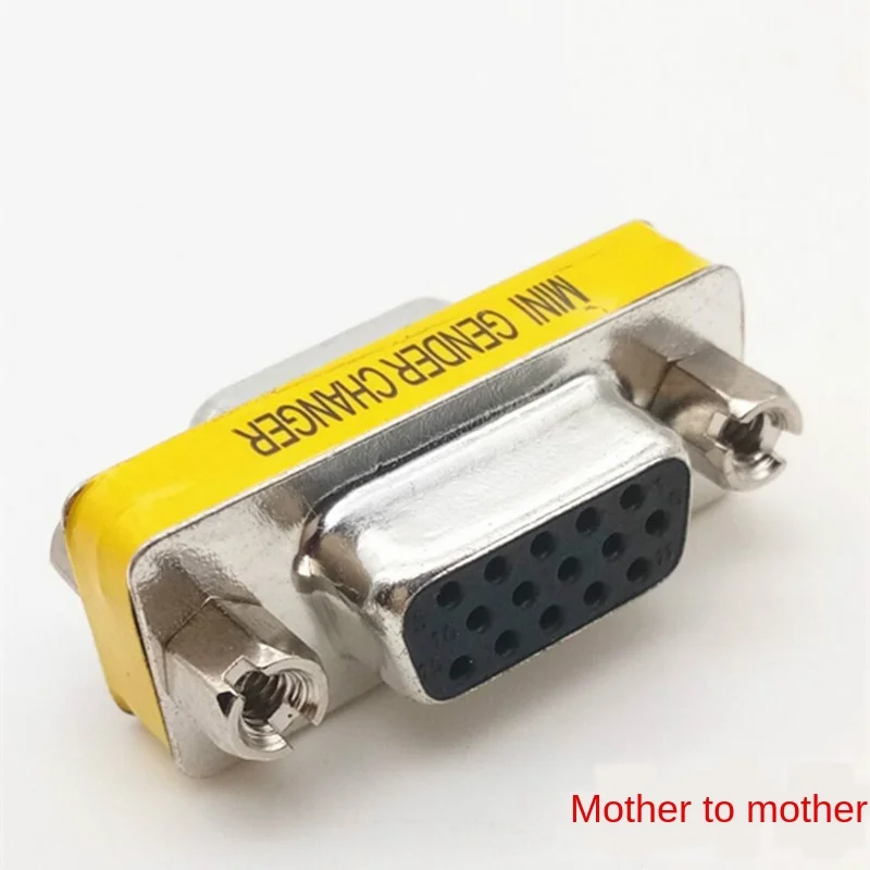 VGA Cable Extension Butt Straight Double Female Connector 15 Hole To 15 Hole Male and Female Connector Conversion
VGA Cable Extension Butt Straight Double Female Connector 15 Hole To 15 Hole Male and Female Connector Conversion